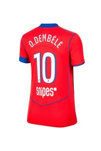 Paris Saint-Germain Ousmane Dembele #10 Jalkapallovaatteet Naisten Kolmaspaita 2025-26 Lyhythihainen